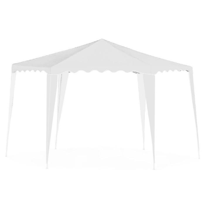 Шатер садовый 2*2*2м гексагональный, белый, открытый
Шатер садовый 2*2*2м гексагональный, белый, открытый