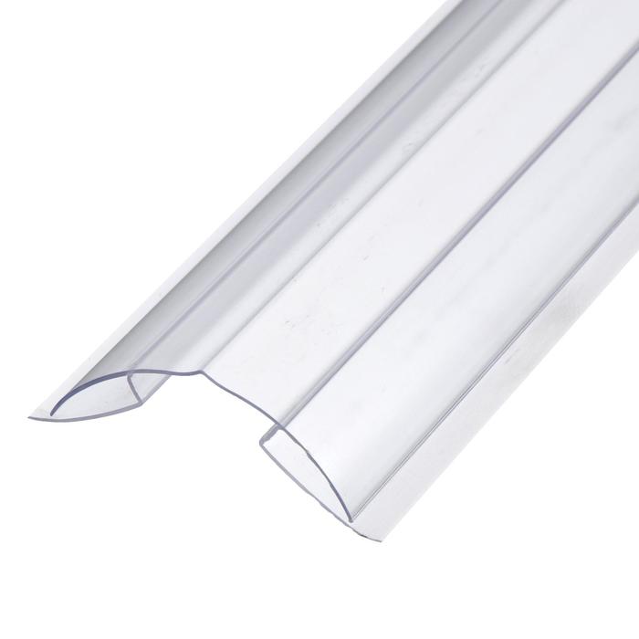 Профиль коньковый 120°, для поликарбоната толщина 4-6 мм, длина 6 м, прозрачный
Профиль коньковый 120°, для поликарбоната толщина 4-6 мм, длина 6 м, прозрачный