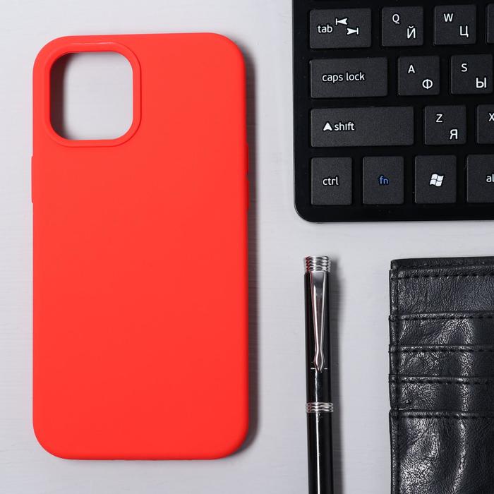 Чехол Krutoff, для iPhone 12 Pro Max, матовый, красный
Чехол Krutoff, для iPhone 12 Pro Max, матовый, красный