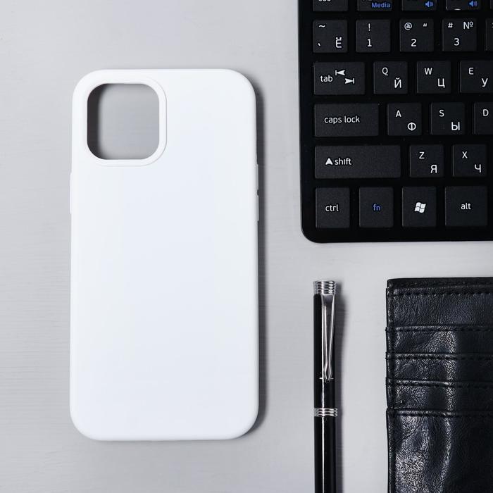 Чехол Krutoff, для iPhone 12 Pro Max, матовый, белый
Чехол Krutoff, для iPhone 12 Pro Max, матовый, белый