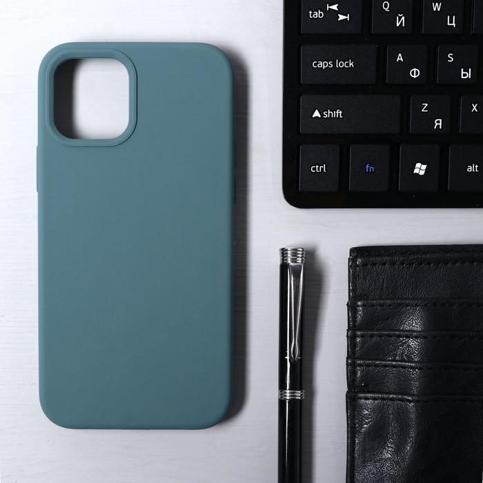 Чехол Krutoff, для iPhone 12/12 Pro, матовый, темно-оливковый
Чехол Krutoff, для iPhone 12/12 Pro, матовый, темно-оливковый