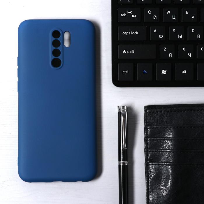 Чехол Krutoff, для Xiaomi Redmi 9, матовый, синий
Чехол Krutoff, для Xiaomi Redmi 9, матовый, синий