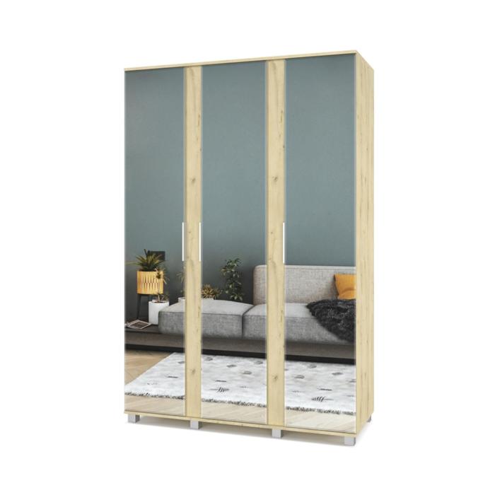 Шкаф Пандора-П33 520х1400х2100 трёхстворчатый с зеркалом Дуб ирландский
Шкаф Пандора-П33 520х1400х2100 трёхстворчатый с зеркалом Дуб ирландский