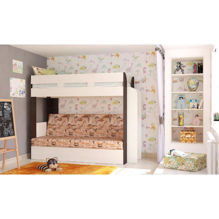 Кровать Карамель 75 1900х800 Саванна/Анкор светлый/Бодега тёмный
Кровать Карамель 75 1900х800 Саванна/Анкор светлый/Бодега тёмный