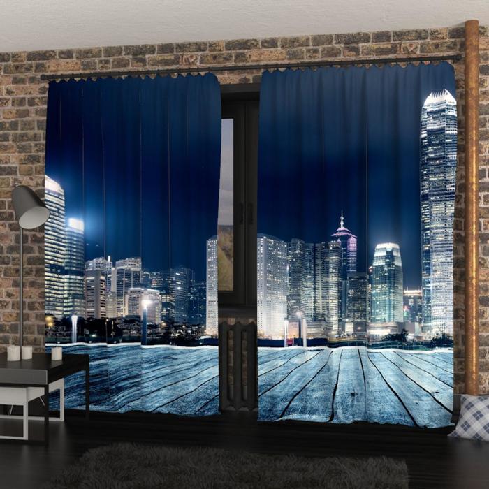 Фотошторы «Гонконг в ночи», размер 145х260 см, блэкаут
Фотошторы «Гонконг в ночи», размер 145х260 см, блэкаут