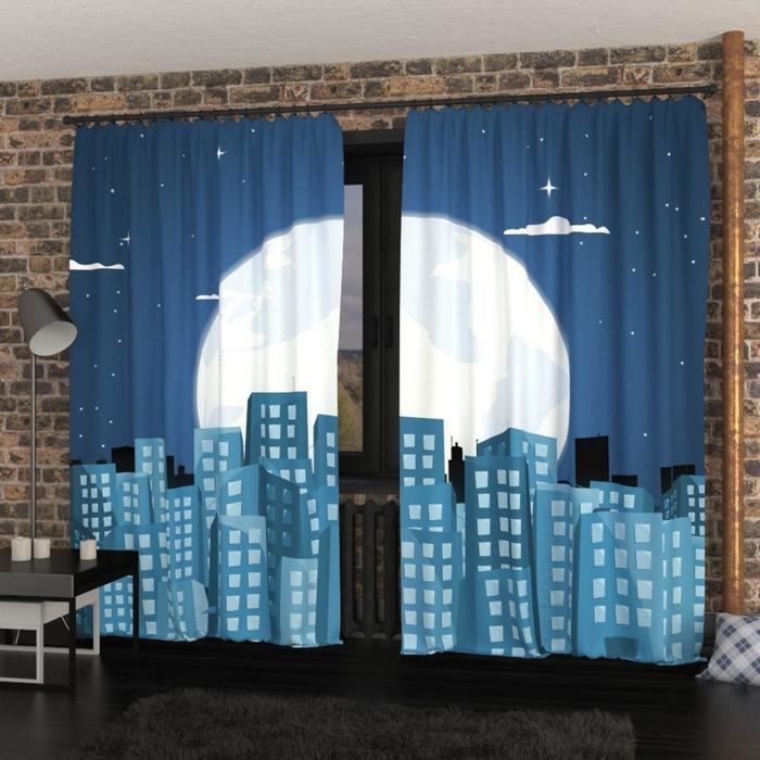 Фотошторы «Мультяшный город», размер 145х260 см, блэкаут
Фотошторы «Мультяшный город», размер 145х260 см, блэкаут