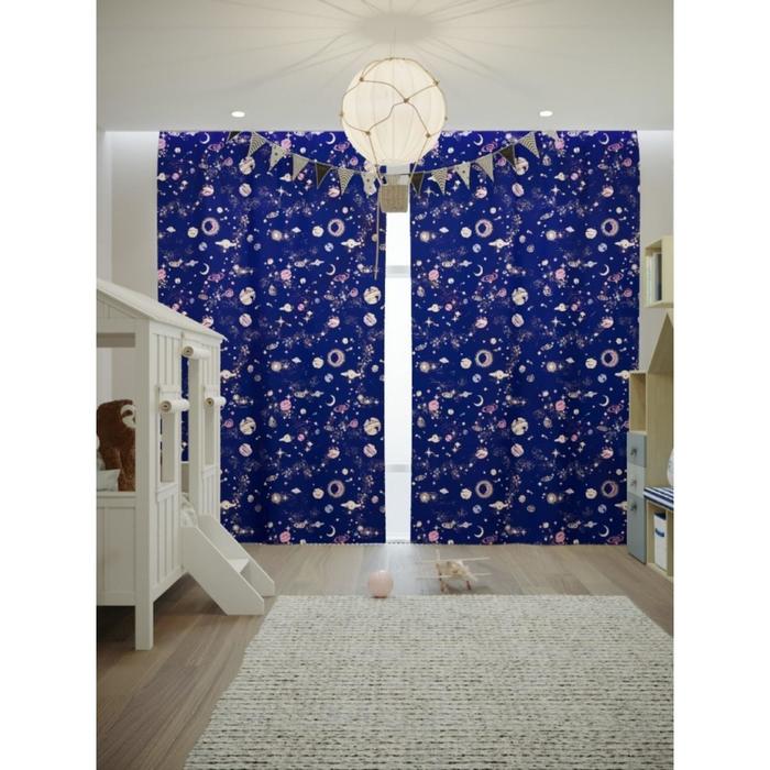 Фотошторы «Космический паттерн», размер 145х260 см, блэкаут
Фотошторы «Космический паттерн», размер 145х260 см, блэкаут