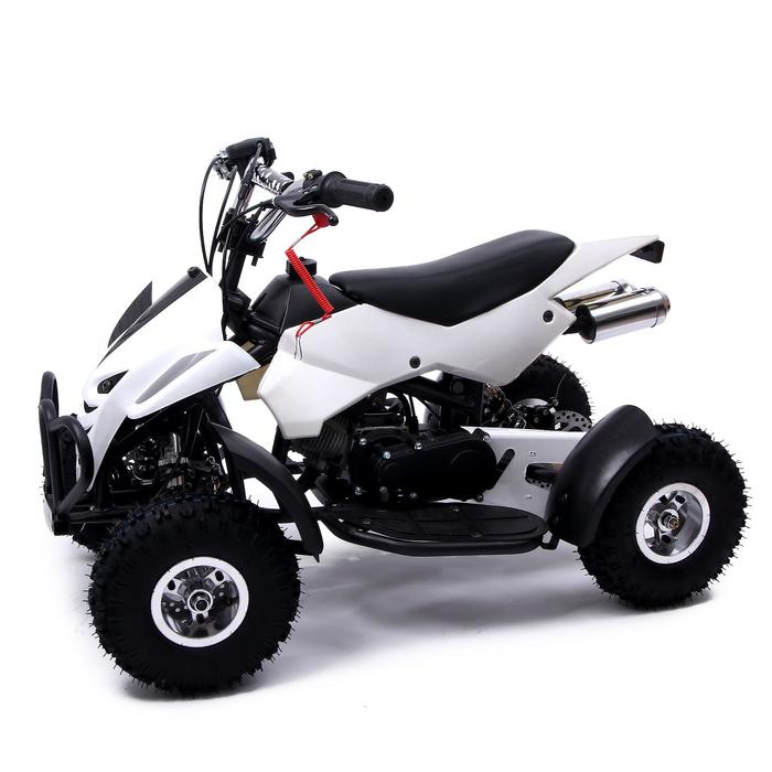 Квадроцикл бензиновый ATV R4.35 - 49cc, цвет белый
Квадроцикл бензиновый ATV R4.35 - 49cc, цвет белый