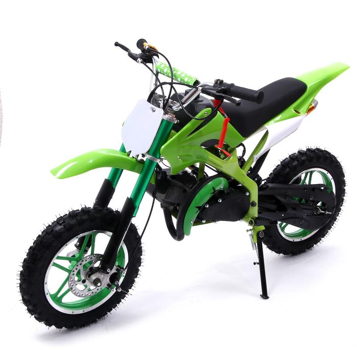 Питбайк бензиновый P.40 - 49cc, цвет зелёный
Питбайк бензиновый P.40 - 49cc, цвет зелёный