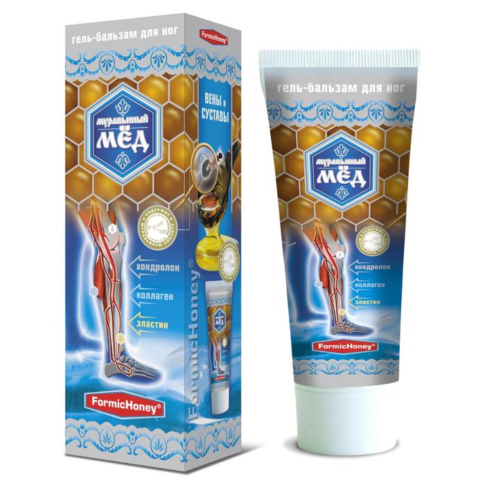 Гель-бальзам для ног FormicHoney муравьиный мёд, 70 г 
Гель-бальзам для ног FormicHoney муравьиный мёд, 70 г