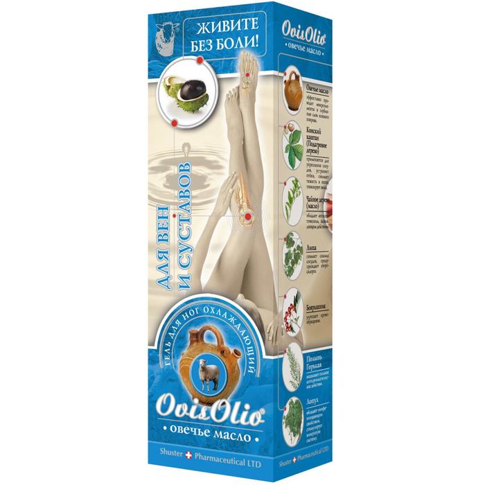 Гель для ног охлаждающий OvisOlio подагровое дерево, 70 г
Гель для ног охлаждающий OvisOlio подагровое дерево, 70 г