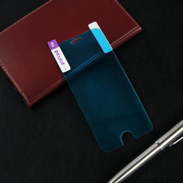 Защитное стекло Krutoff, для iPhone 6 /6S, гибридное, полный клей
Защитное стекло Krutoff, для iPhone 6 /6S, гибридное, полный клей