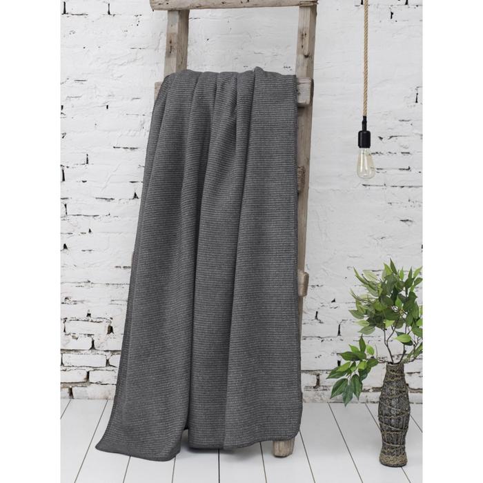 Плед Oslo, размер 130x170 см, цвет антрацит
Плед Oslo, размер 130x170 см, цвет антрацит