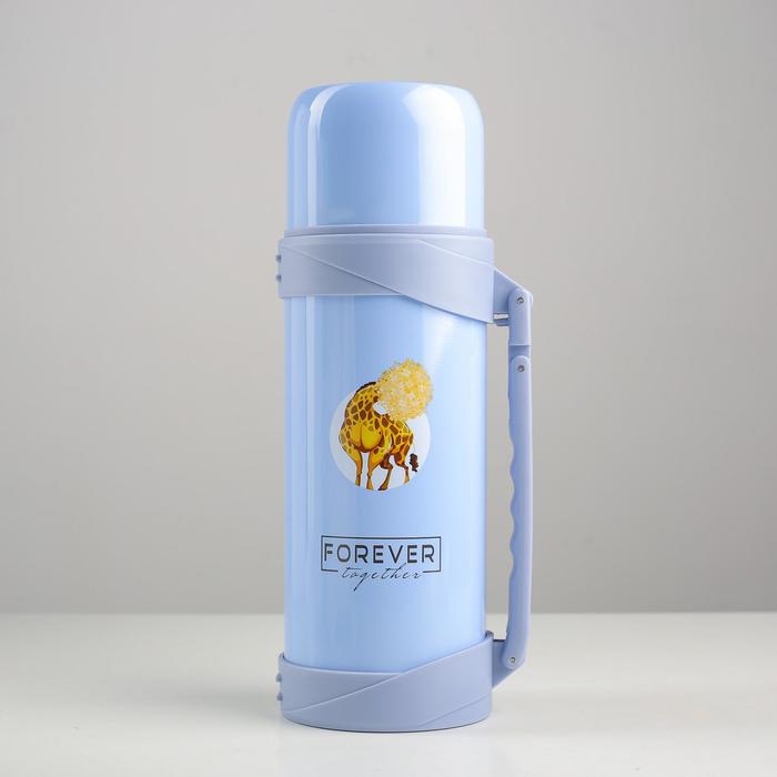 Термос 1.2 л "Forever", сохраняет тепло 18 ч, голубой
Термос 1.2 л "Forever", сохраняет тепло 18 ч, голубой