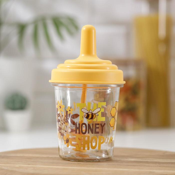 Баночка для мёда и варенья «Сладкоежка», 320 мл
Баночка для мёда и варенья «Сладкоежка», 320 мл