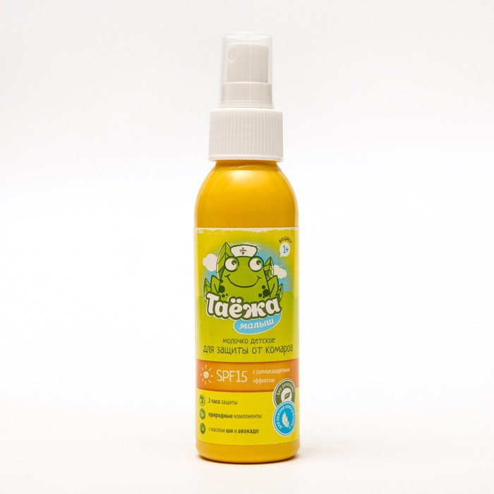 Молочко-спрей от комаров "Таёжа", детское, с маслом ши и авокадо, 100 мл
Молочко-спрей от комаров "Таёжа", детское, с маслом ши и авокадо, 100 мл