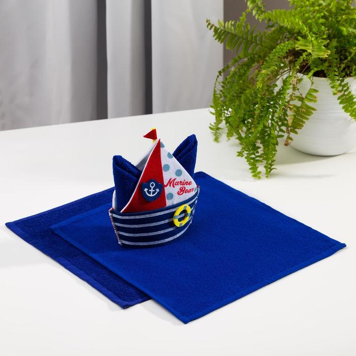 Набор полотенец в корзинке Экономь и Я "Моряк" 30*30 см-2шт,100% хл, 340 гр/м2
Набор полотенец в корзинке Экономь и Я "Моряк" 30*30 см-2шт,100% хл, 340 гр/м2