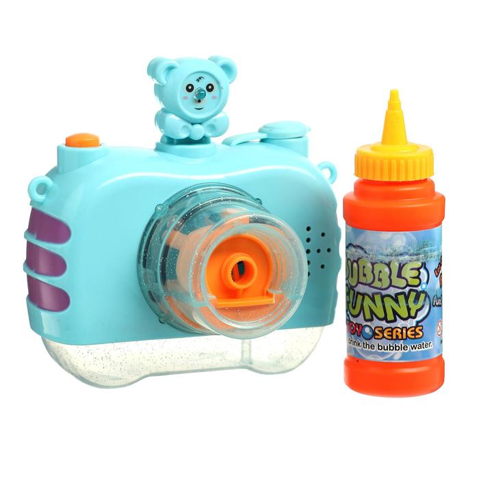 Генератор мыльных пузырей «Фотоаппарат с мишкой» МИКС
Генератор мыльных пузырей «Фотоаппарат с мишкой» МИКС