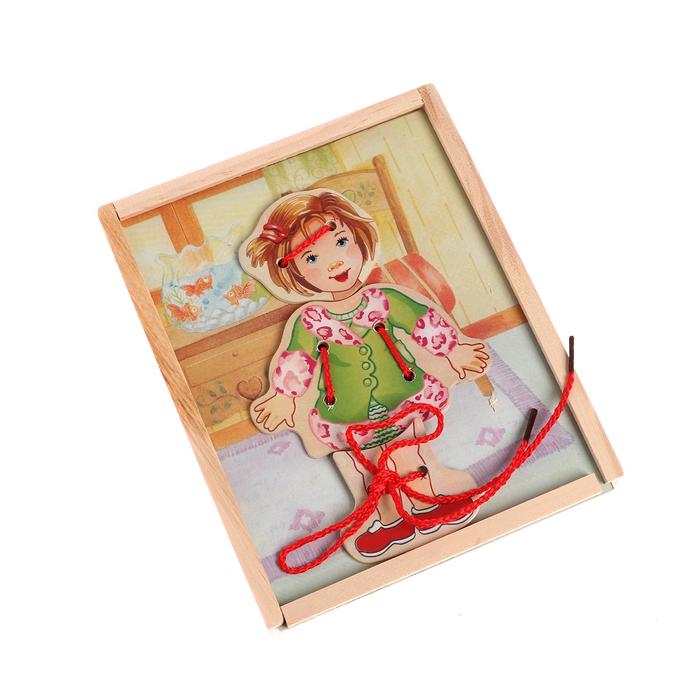 Детский развивающий набор «Шнуровка»
Детский развивающий набор «Шнуровка»