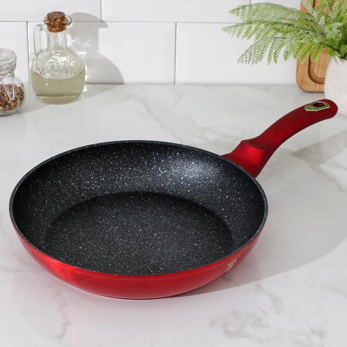 Сковорода Berlinger Haus Burgundy Metallic Line, d=28 см, антипригарное покрытие
Сковорода Berlinger Haus Burgundy Metallic Line, d=28 см, антипригарное покрытие