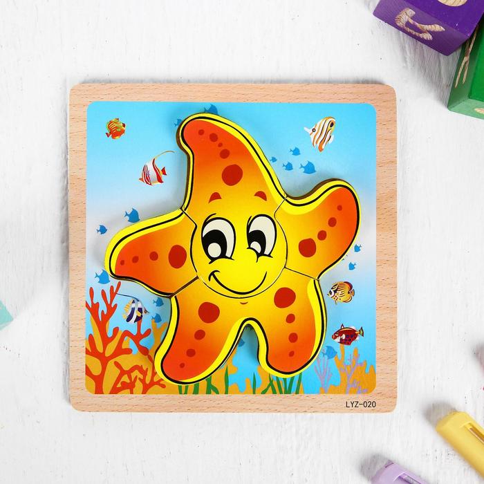 Игрушка развивающая пазл «Животные» 1х14,7х14,7 см, виды МИКС
Игрушка развивающая пазл «Животные» 1х14,7х14,7 см, виды МИКС