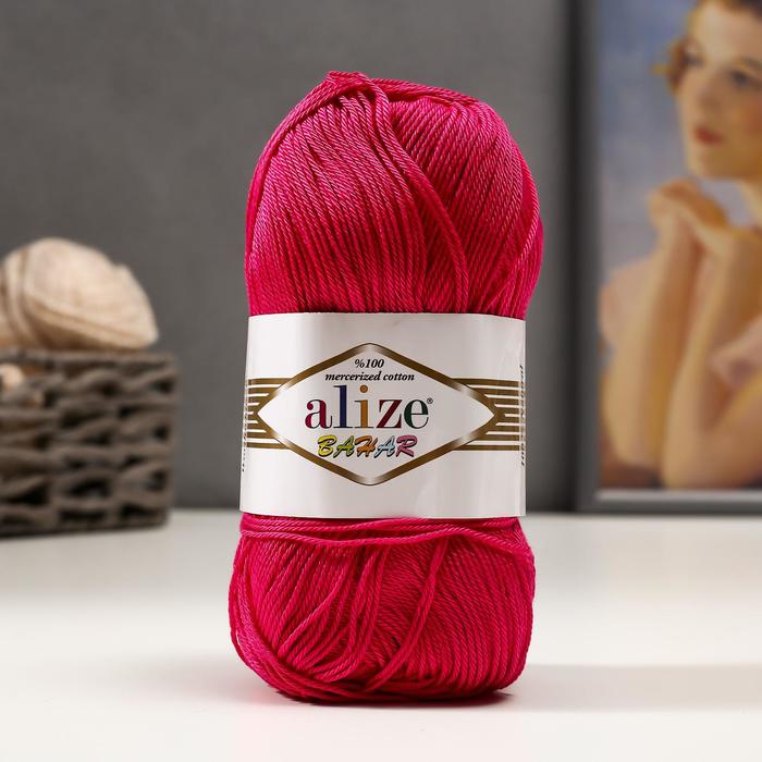 Пряжа "Bahar" 100% мерсеризованный хлопок 260м/100гр (149 мальва)
Пряжа "Bahar" 100% мерсеризованный хлопок 260м/100гр (149 мальва)