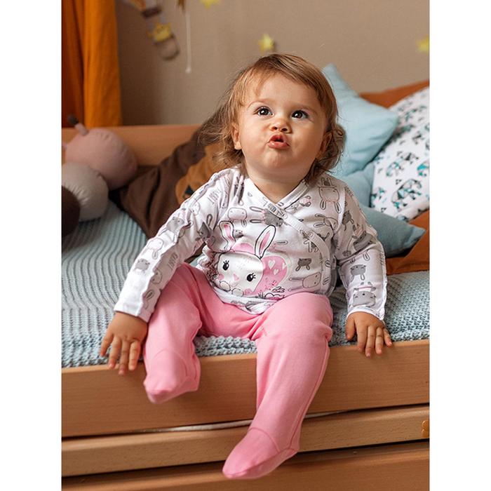 Ползунки «Милашка» для девочки, рост 62 см
Ползунки «Милашка» для девочки, рост 62 см