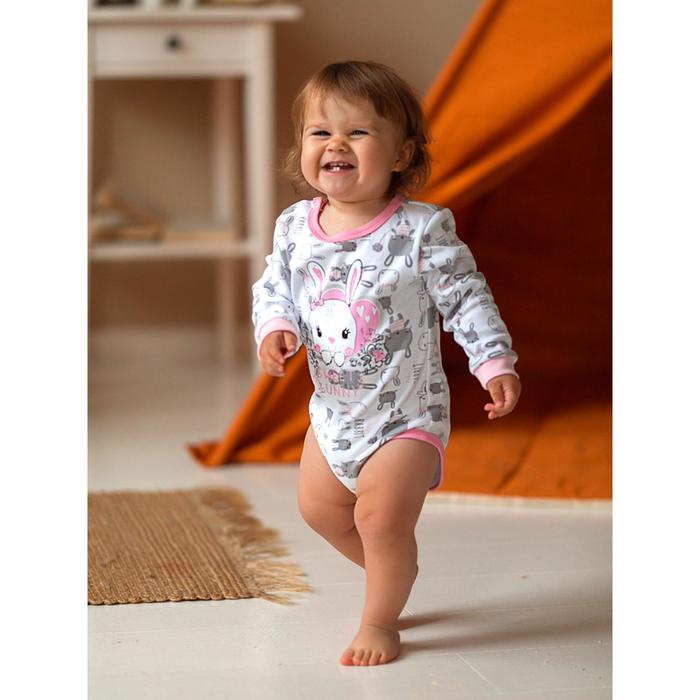 Боди с длинным рукавом «Милашка» для девочки, рост 86 см
Боди с длинным рукавом «Милашка» для девочки, рост 86 см