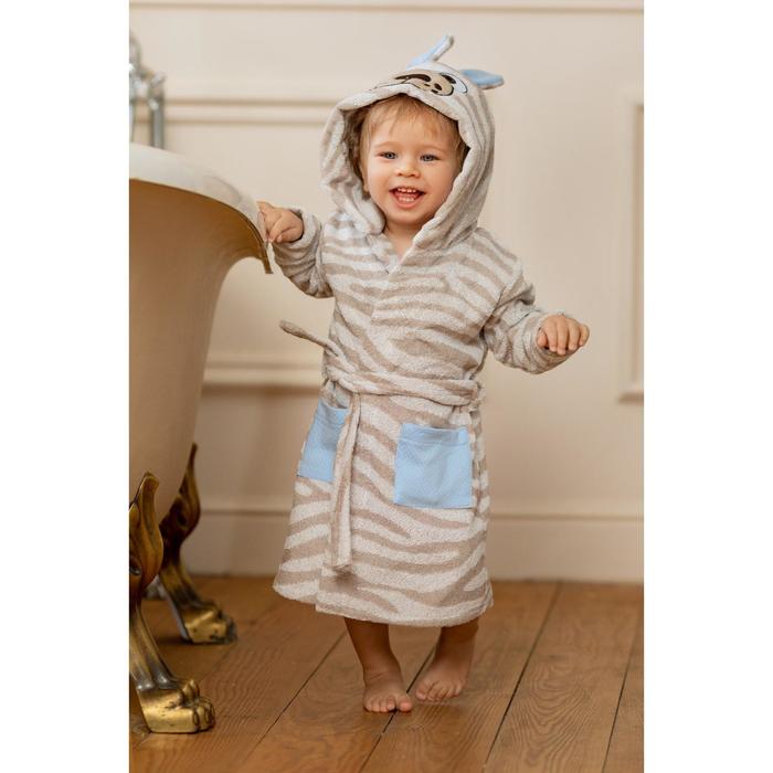 Халат махровый «Медвежонок», рост 92 см 
Халат махровый «Медвежонок», рост 92 см