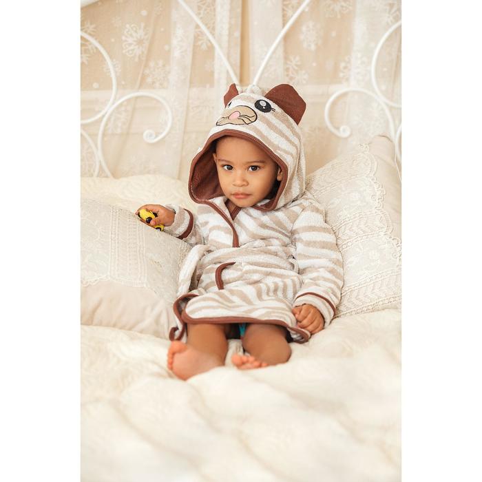 Халат махровый «Мышонок», рост 116 см
Халат махровый «Мышонок», рост 116 см