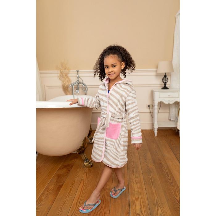 Халат махровый «Принцесса», рост 116 см
Халат махровый «Принцесса», рост 116 см