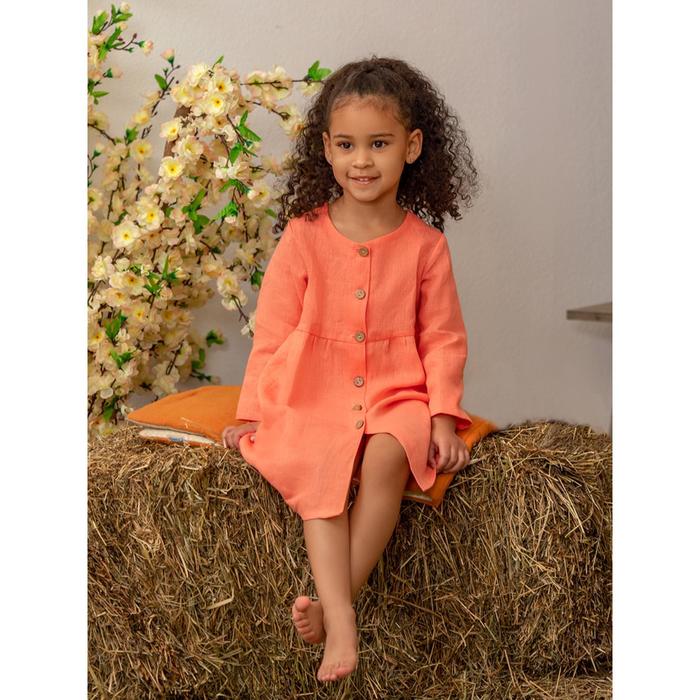 Платье «Лён», рост 104 см
Платье «Лён», рост 104 см