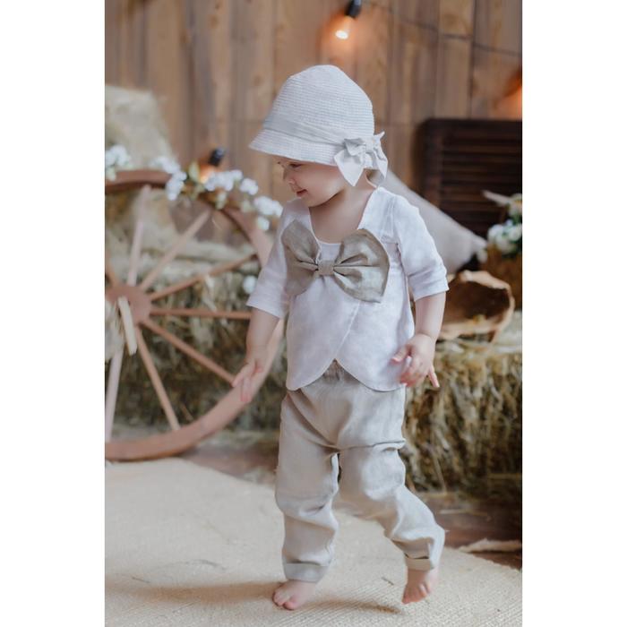 Брюки «Лён», рост 98 см
Брюки «Лён», рост 98 см