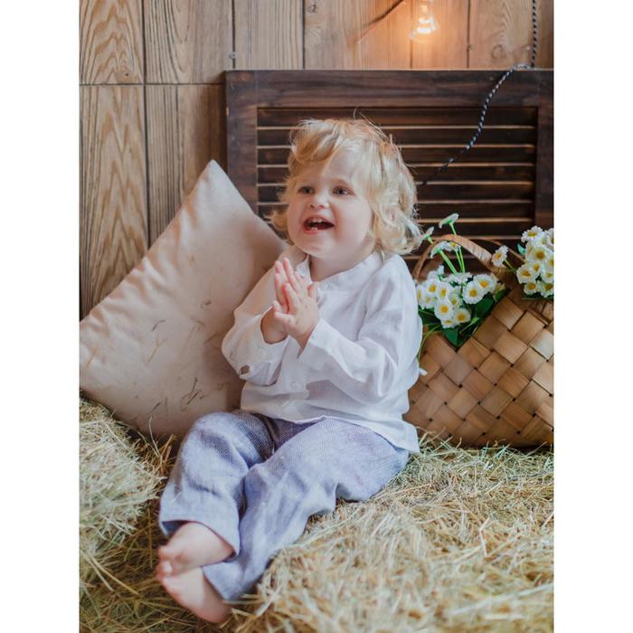 Брюки «Лён», рост 80 см
Брюки «Лён», рост 80 см