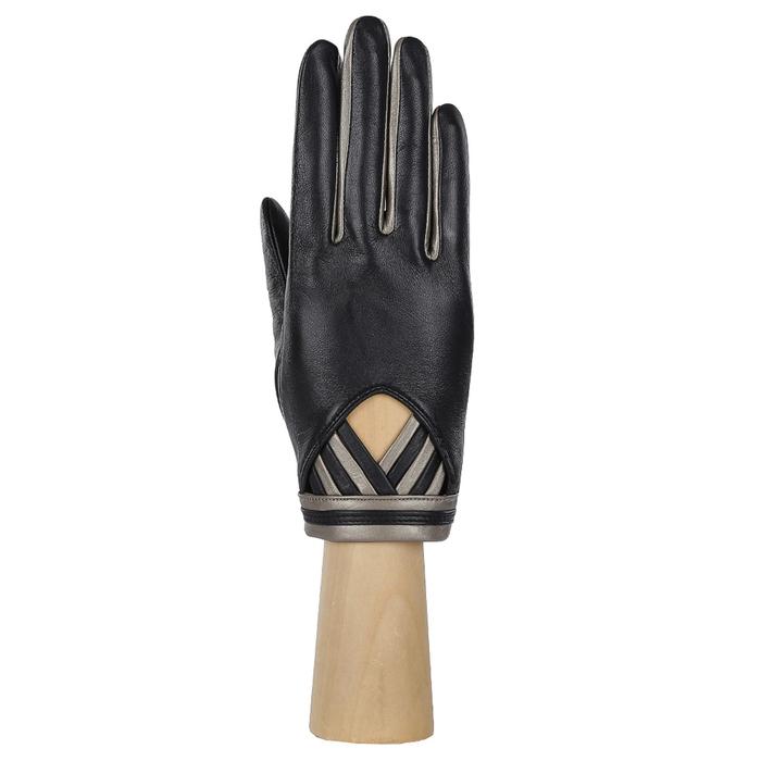 Перчатки женские, натуральная кожа, размер 7, черный 
Перчатки женские, натуральная кожа, размер 7, черный