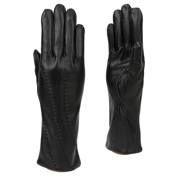 Перчатки женские, натуральная кожа, размер 7, черный
Перчатки женские, натуральная кожа, размер 7, черный