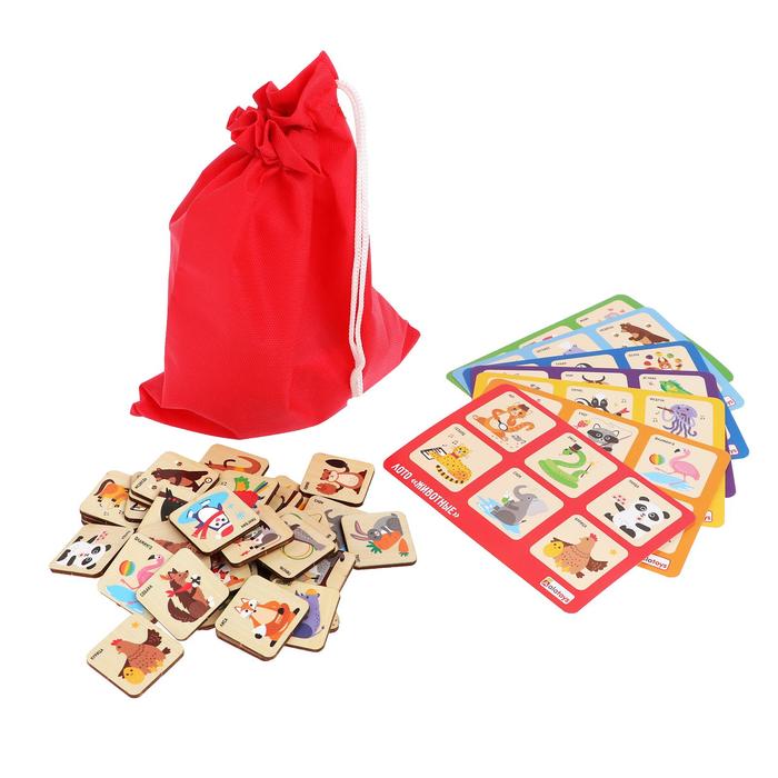 Лото «Животные» 42 фишки, 7 карточек, 22.5 × 13.5 × 5 см
Лото «Животные» 42 фишки, 7 карточек, 22.5 × 13.5 × 5 см