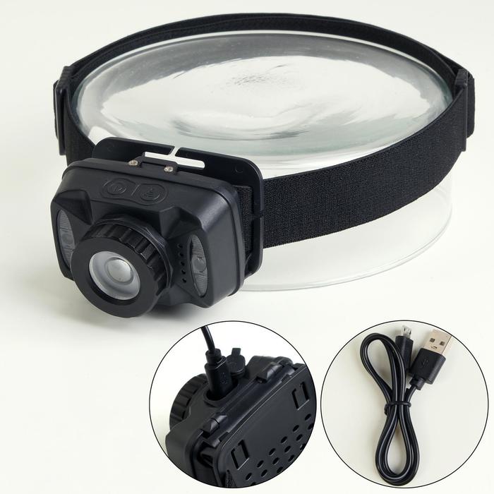 Фонарь налобный аккумуляторный 10 Вт, 1200 мАч, USB, T6, 5 режимов, датчик движения
Фонарь налобный аккумуляторный 10 Вт, 1200 мАч, USB, T6, 5 режимов, датчик движения