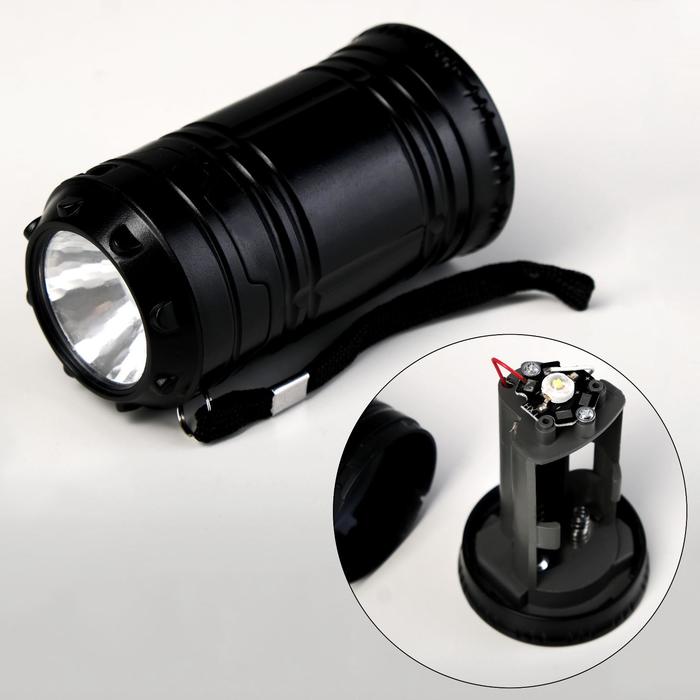 Фонарь кемпинговый, 3 шт ААА, 2 режима
Фонарь кемпинговый, 3 шт ААА, 2 режима