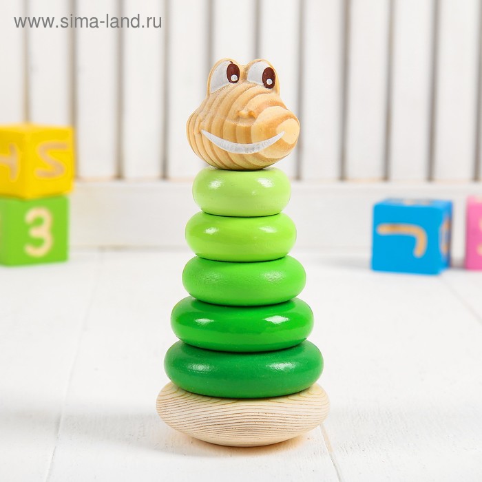 Пирамидка "Лягушонок" 7 элементов
Пирамидка "Лягушонок" 7 элементов