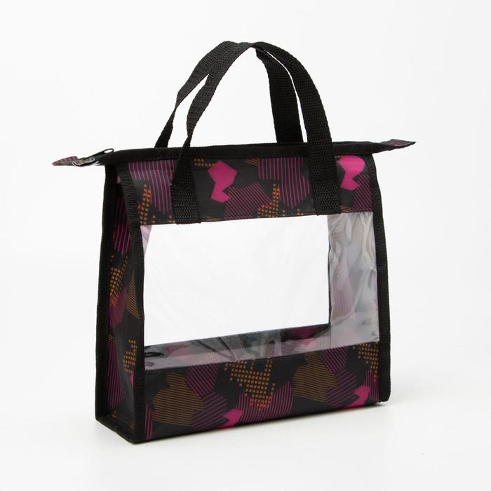 фото Косметичка, отдел на молнии, цвет чёрный