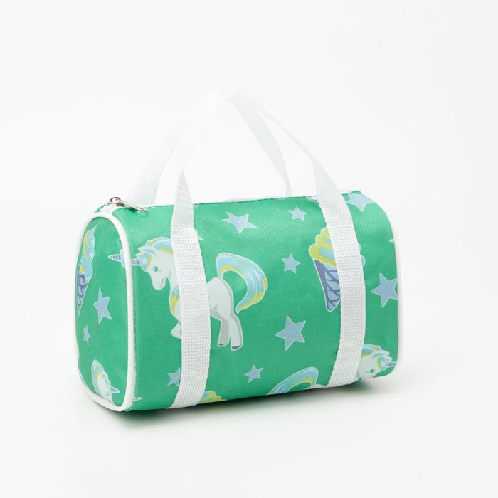 Сумка детская на молнии, цвет зелёный
Сумка детская на молнии, цвет зелёный