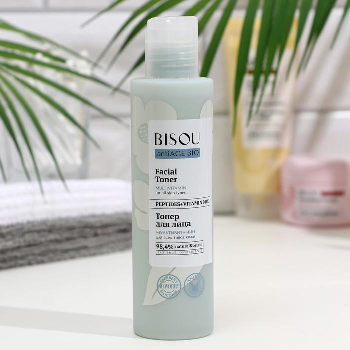 Тонер для лица BISOU antiAGE BIO Мультивитамин для всех типов кожи, 150 мл
Тонер для лица BISOU antiAGE BIO Мультивитамин для всех типов кожи, 150 мл