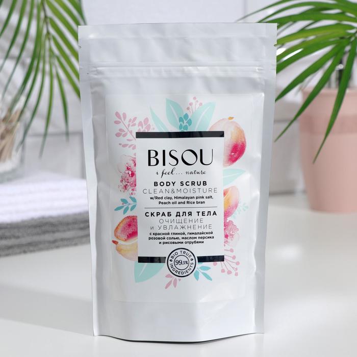 Скраб для тела BISOU I Feel...nature «Очищение и увлажнение», с красной глиной, 200 г
Скраб для тела BISOU I Feel...nature «Очищение и увлажнение», с красной глиной, 200 г