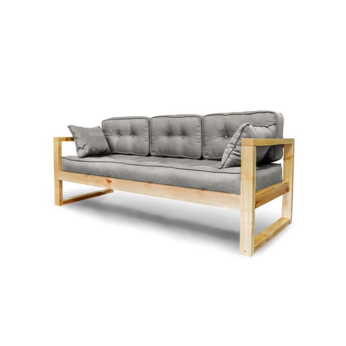 Диван трехместный Demoku 180 х 73 х 65 см (дерево: натуральный, ткань: серебристо-серая)
Диван трехместный Demoku 180 х 73 х 65 см (дерево: натуральный, ткань: серебристо-серая)