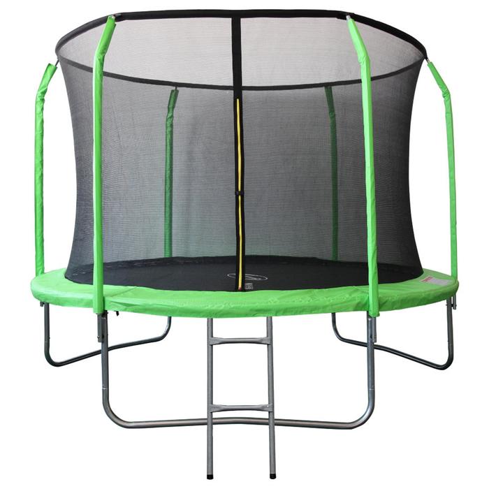 Батут SportElite, d=366 см, фиберглас, с внутренней защитной сеткой и лестницей, цвет салатовый
Батут SportElite, d=366 см, фиберглас, с внутренней защитной сеткой и лестницей, цвет салатовый