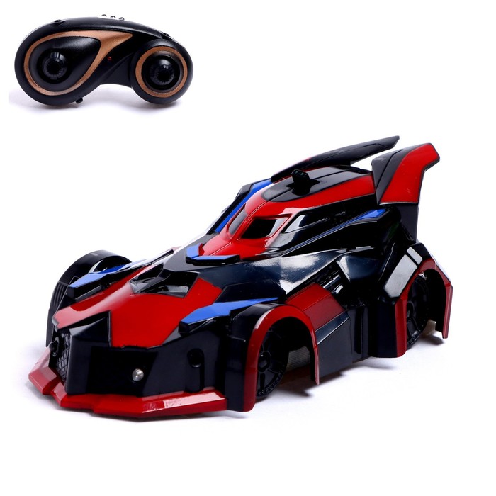Антигравитационная машинка «СпортКар», радиоуправление, аккумулятор, ездит по стенам, свет, цвет красный
Антигравитационная машинка «СпортКар», радиоуправление, аккумулятор, ездит по стенам, свет, цвет красный