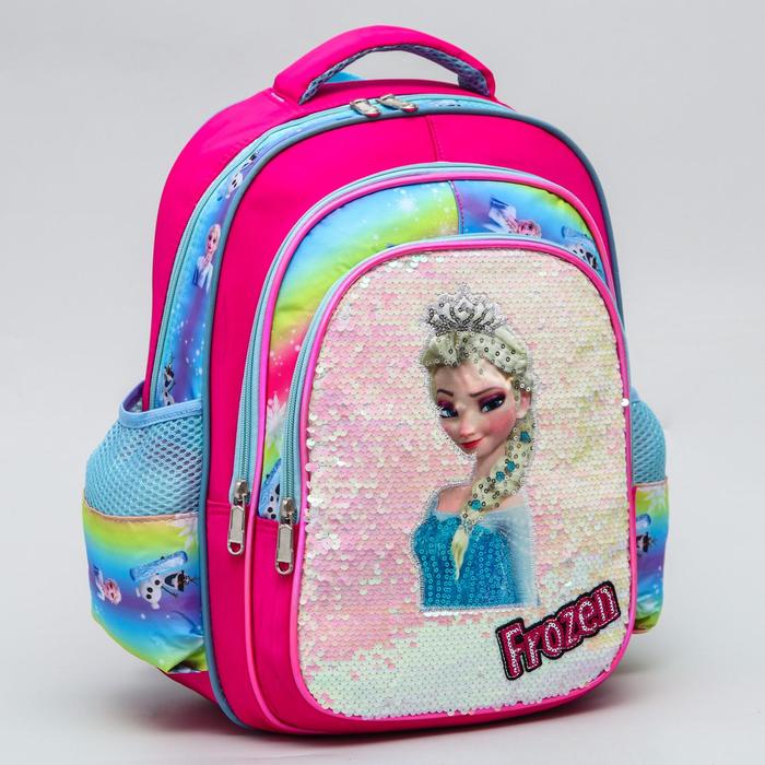 Рюкзак школьный с жестким карманом "Frozen", Холодное сердце
Рюкзак школьный с жестким карманом "Frozen", Холодное сердце