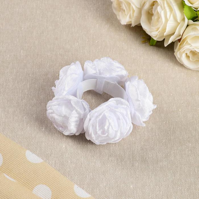 Украшение на голову "Роза", белый
Украшение на голову "Роза", белый