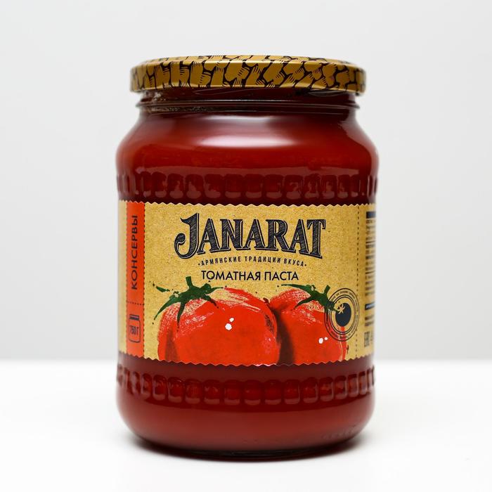 Томатная паста 25% Janarat, 750 г
Томатная паста 25% Janarat, 750 г